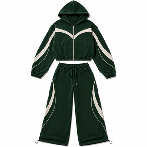 Conjunto deportivo para mujer al por mayor, conjunto deportivo para entrenamiento, tela que absorbe la humedad, logotipo personalizado - Product Image 3