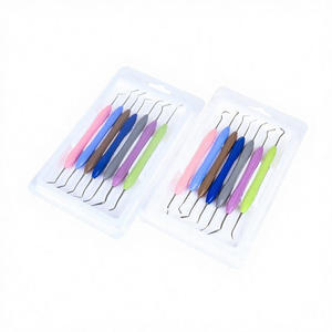 Dental Instrument Periodontal Instruments Set Stainless Steel <b>Teeth</b> <b>Cleaning</b> <b>Tool</b> - Product Image 1
