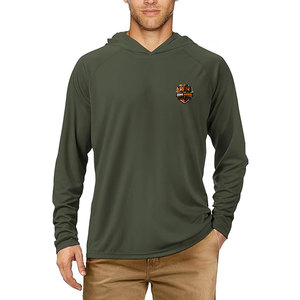 Sudadera con Capucha para Hombre, Corte Regular, Invierno, Color Sólido, Ecológica, Ligera, Transpirable, Tejido Elástico, Cómoda para Entrenamientos en el Gimnasio - Product Image 1