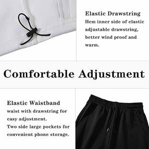High Quality Winter Solid Men's Track Suits Regular Fit 100% Cotton Breathable Sporty 2 in 1 Design sweatsuit with side stripes - Product Image 2