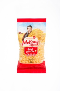 Pâtes Macaroni Jaunes Premium en Tube Court 200g, Pâtes de Riz Saines Sans Gluten, Fabricant Vietnamien - Product Image 3