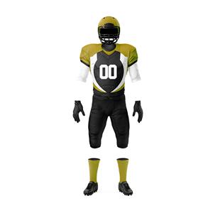 Nouveaux maillots de football américain sublimés, ensemble d'uniformes de football américain, uniformes de football américain pour les jeunes - Product Image 2
