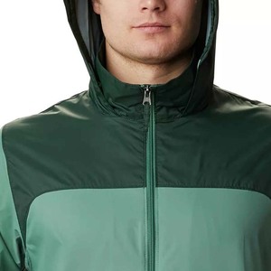 Nouvelle veste coupe-vent en polyester pour homme avec logo personnalisé, fabriquée au Pakistan, veste de sport en polyester personnalisée pas chère du Pakistan - Product Image 5