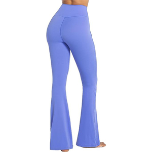 Leggings de yoga pour femmes de qualité supérieure, taille haute, extensibles dans 4 directions, séchage rapide, en Spandex/Polyester, longueur cheville, pour la course et le fitness - Product Image 3