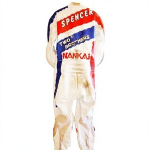 Traje de Carreras Freddie Spencer Zonda de 1 Pieza en Cuero Vacuno/Canguro para Motociclismo/Pista/MotoCP, Mono/Traje para Motociclistas Profesionales - Product Image 2