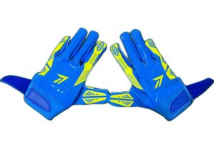 Skill Position Football Gloves Adult Ultra Sticky 4-Way Stretch Compression Fit Lightweight OEM Private Label Wholesale - Product Image 2