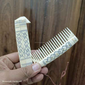 Peine de pelo de hueso de búfalo pulido artesanal de alta calidad, peines de masaje de estilo Animal de nuevo diseño para uso doméstico y de salón a bajo precio - Product Image 5