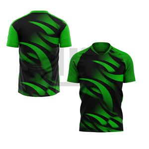 Premium Custom Digital Print Soccer <b>Shirt</b> <b>Football</b> Jersey Breathable Lightweight 100% Cotton V-neck Quick Dry Sportswear for - Product Image 2