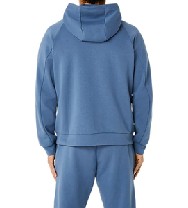 Ensemble de survêtement pour homme à capuche personnalisé avec logo, 2 pièces, en coton respirant, idéal pour le jogging et la course en extérieur - Product Image 2