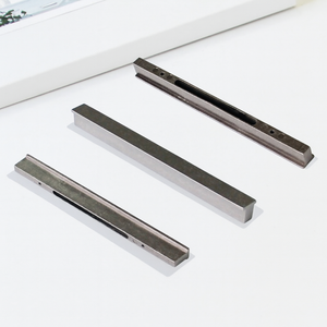 Tiradores de aluminio duraderos de perfil moderno y minimalista para gabinetes de cocina, baño y comedor - Product Image 2
