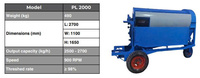 Décortiqueuse Agricole Haute Productivité PL2000 pour Riz et Blé, Vente Chaude au Vietnam
