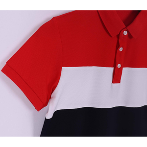 Uniforme Escolar de Diseño de Alta Calidad, Conjunto Deportivo con Camiseta Polo en Combinación de Tres Colores - Product Image 4