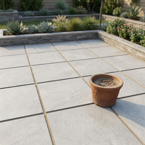 Vitrified Full Body Hammer Stone Grey Sandstone Look 2cm Thick Porcelain Modern Firebrick Bathroom Hall Outdoor Tiles Heavy Duty - Product Image 3