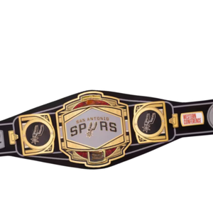 Ceinture de championnat des San Antonio Spurs personnalisable, ceinture de basket-ball et de lutte de haute qualité, ceinture de titre sportif de collection pour les fans - Product Image 5