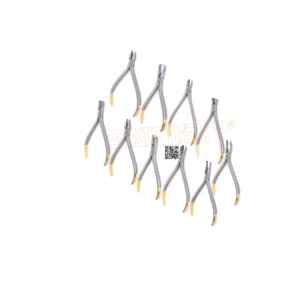 Pince orthodontique dentaire, coupe-ligature distale, outil manuel en acier inoxydable pour retirer les ligatures - Product Image 1