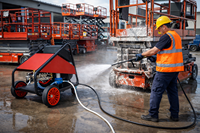 Nettoyeur haute pression industriel 22KW 500Bar 50MPa 7250 PSI pour machines de construction, élimination de la peinture et de la rouille