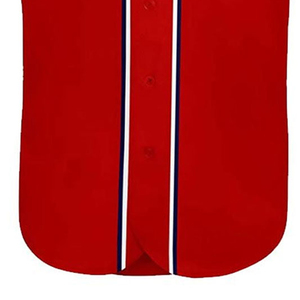 Camiseta de Béisbol Sublimada al por Mayor, Estilo Urbano, Juvenil, Unisex, Personalizada con Botones, Bordada, Camisetas de Béisbol Estampadas Deportivas - Product Image 4