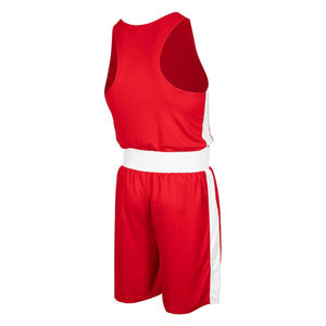 Conjuntos de Trajes de Boxeo Unisex de Alta Calidad, Pantalones Cortos de Entrenamiento MMA, 100% Poliéster, Transpirables, Ligeros, de Secado Rápido, con Logotipo Frontal Personalizable - Product Image 2