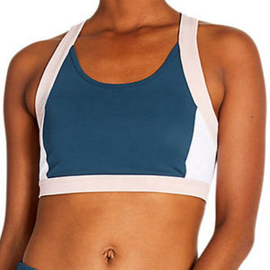 High Quality Plus Size Lightweight Breathable Sport <b>Bra</b> Thin Strap Women Padded Spandex Yoga Gym Active Wear - Product Image 1