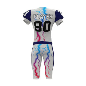 Uniformes de Fútbol Americano Unisex al por Mayor, Personalizados con Bordado, 100% Poliéster, Diseño Moderno con Logotipo OEM - Product Image 5
