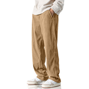 Factory Price Custom Printed Men's Trousers Casual <b>Jogger</b> Track Men's Pants Elastic Waistband Man <b>Stacked</b> Sweatpants for Men - Product Image 1