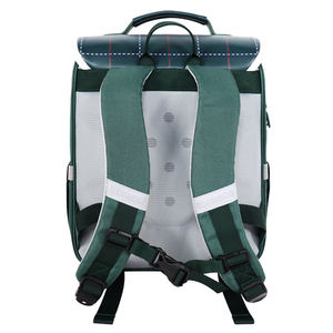Sac à dos personnalisé haut de gamme de style universitaire japonais pour l'école primaire, protection de la colonne vertébrale, imperméable, rayé, pour étudiants - Product Image 2