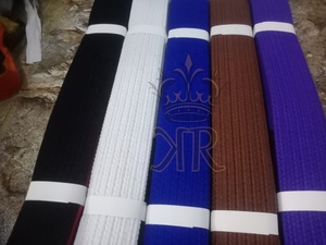 Cinturón de Jiu Jitsu TKD Negro de 4 cm de Ancho, Nivel Profesional Divisa, Artes Marciales, Karate, Judo, 3 Metros con Calidad Premium - Product Image 5