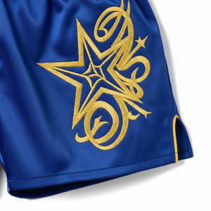 Pantalones Cortos de Boxeo Cómodos de Alta Calidad, Diseña Tu Propio Logotipo, Pantalones Cortos de Boxeo Bordados Totalmente Personalizados - Product Image 2