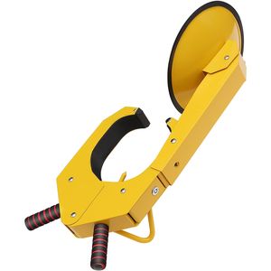 Paquete de 2 Candados Antirrobo de Alta Resistencia para Ruedas de Remolque, Caravanas, Automóviles y Camiones, Abrazadera de Seguridad para Volante - Product Image 4