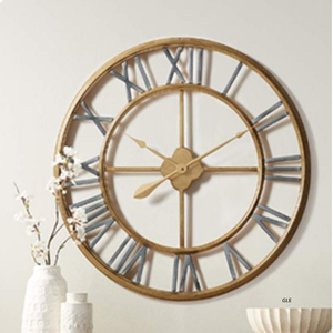 Modern Creative Metal Wall <b>Clock</b> <b>Art</b> Home Decor Metal Wall <b>Clock</b> with Deer Head with Hot Sale Product Round Design Piece - Product Image 6