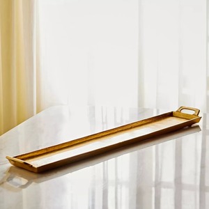 Assured Quality Stainless Steel <b>Tray</b> Amazing Finish Modern Style Premium Metal Serving <b>Tray</b> Nice Pattern Elegant Design - Product Image 3