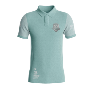 เสื้อโปโลพรีเมียมผ้ายืดสำหรับผู้ชาย 90% โพลีเอสเตอร์ 10% สแปนเด็กซ์ ระบายอากาศได้ดี ทรงแอธเลติก ผู้ผลิต OEM - Product Image 3