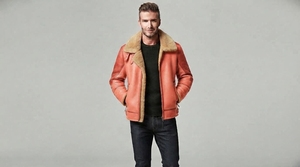 Men Warm Shearling Jacket Fur Collar Casual Winter Jacket Long Sleeve Zip Up Outerwear Custom Design - Product Image 6