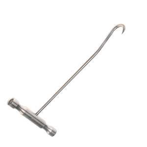 Crochet à os à extrémité unique de haute qualité certifié CE, classe I, pour chirurgie orthopédique, en acier inoxydable allemand, instrument manuel - Product Image 5