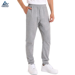 Pantalones Deportivos de Algodón y Poliéster con Ajuste Atlético, Transpirables, Lisos, Personalizables para Hombre, Ideales para Gimnasio y Fitness - Product Image 1