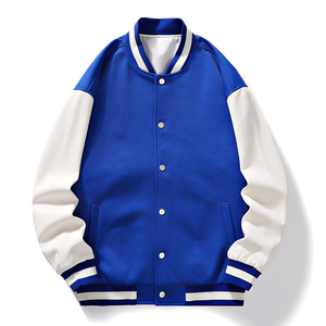 Veste de baseball d'hiver pour hommes et femmes, logo personnalisé, veste en coton de style universitaire, tissu durable, mode décontractée de rue - Product Image 2