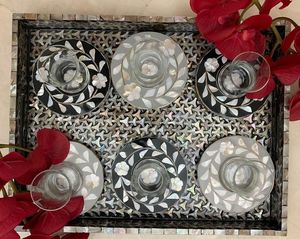 bone inly <b>coasters</b> hand made <b>coasters</b> - Product Image 3