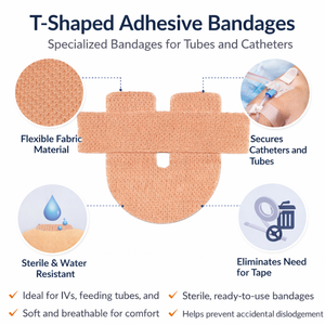 Sterile Adhesive Wound Dressing Patch Breathable Fabric Bandage for Cuts Injuries |Surgical First Aid Care Waterproof Protection - Product Image 5