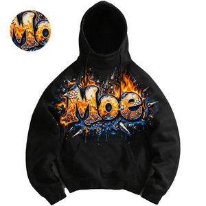 Sudaderas con Capucha Personalizadas de Marca Privada, Sudaderas con Estampado Gráfico DTG de Algodón Premium para Hombre, Proveedor de Ropa al por Mayor OEM - Product Image 6