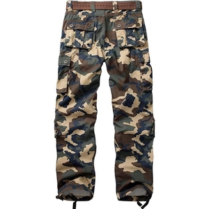 Pantalon de travail confortable avec tissu en coton et plusieurs poches - Product Image 6