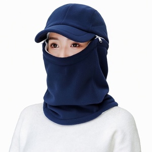 Gorro de Forro Polar Cálido para Exteriores Unisex con Diseño de Rayas RAYOFIVE, con Protector de Cuello, para Clima Extremo, Pasamontañas para Motocicleta - Product Image 1