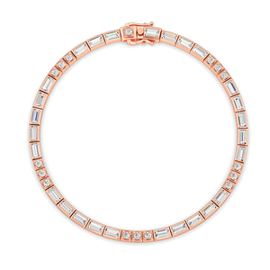 Lab Created Diamond Bracelet <b>Bangle</b> Round Cut Bracelets Fine Jewelry with IGI Certified & VVS Clarity for Women's for Sale - Product Image 6