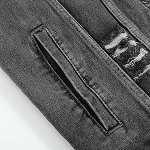 Chaleco Vaquero Informal para Hombre, Transpirable, para Invierno, Cómodo, Corte Regular, Tela Suave, Moda para el Día a Día - Product Image 6