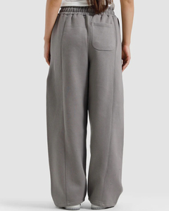 Pantalon de survêtement homme surdimensionné, coupe ample, coupe large, personnalisé, délavé à l'acide, 380 g/m², uni - Product Image 2