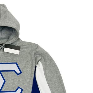 Sudadera con Capucha Gris Phi Beta Sigma para Hombre, Ajuste Cómodo, Tela Premium, Ropa de Fraternidad Griega, Uso Casual - Product Image 3