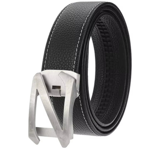 Cinturones de Cuero Genuino Hechos en Fábrica a Precio de Mayoreo, Cinturón de Cuero Vacuno Premium con Logotipo Personalizado para Hombre - Product Image 2