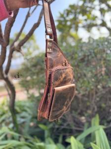 Gran oferta, bolso de viaje de hombro de cuero genuino Unisex con estilo, bolso de mano multiusos, bolso de dinero, bolsos útiles con estilo - Product Image 4