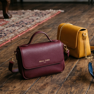 Bolso de Mano Mini de Cuero OEM con Correa de Cadena y Cierre de Solapa, Bolso de Cuero Mini para Mujer, para Todas las Temporadas, Uso Diario, Estilo Urbano - Product Image 1