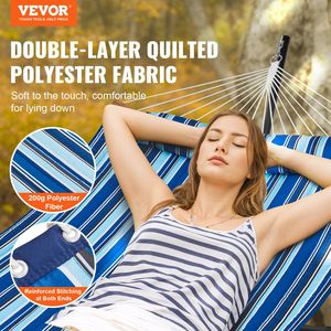 Amaca autoportante per esterni per due persone La capacità di 480 libbre include supporto per barra di Spreader curvo cuscino di trasporto portatile staccabile - Product Image 2