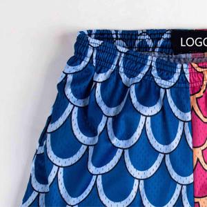 Shorts pour hommes personnalisés OEM avec logo frontal, en tissu satiné, taille mi-haute, respirants, taille élastique - Vente en gros, toutes tailles et couleurs disponibles - Product Image 2